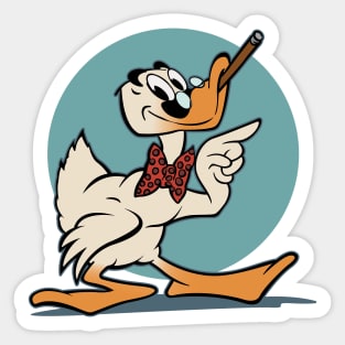 You Bet Your Life Groucho Duckie Sticker